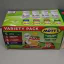 Mott's No Sugar Added Applesauce Variety Pack, 4 Flavors – Apple, Strawberry, Cinnamon & Blueberry, Made from Real Fruit, No Artificial Flavors, 3.2 Clear Pouches, 20 Pack BBD: June 24,26