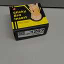 Double Sided Sticky Bra Push Up, Invisible Bra Pad Inserts for Large Breasts, Adhesive Bra for Bikini Swimsuit (Beige, Large)