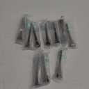 Replacement Toothbrush Heads Compatible with AquaSonic Black Series 10 Pack for Vibe Series Black Series pro, and for Duo Series pro Electric Toothbrush (Black)