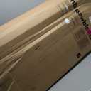 No Pawblems 55.1" Extra Tall Pet Gate for Cat/Dog, 29.9-44.4" Wide Auto Close Tall Cat Gate, NO Drilling Pressure Mounted for Doorways/Hallways, 1.37" Narrow Bar Spacing, Black