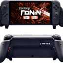 Satisfye - ZenGrip Ronin Grip, a Dockable Switch Grip Compatible with Nintendo Switch & OLED - Comfortable & Ergonomic Grip, Joy Con & Switch Control. #1 Switch Accessories Designed for Gamers (Black)