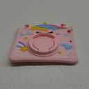 for iPad Mini 5th/4th Generation Case - 7.9 Inch Mini 4/5 Gen Case with Pen Holder Cute Cartoon Unicorn Silicone Tablet Cover with Rotating Stand & Strap Girly Teens Girls Funda