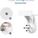 Projector Shelf for Wall, Floating Projector Wall Mount, Game Shelf for Xbox one S/X Series S, Holder Stand Accessories White