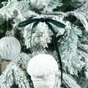 3 x Hunter Green Velvet Ribbon Christmas Bow 5 x 7 Inches Premade Green Bows for Christmas Tree Hanging Decorations Gift Wrapping Wreaths Crafts Outdoor Indoor Home Decor Wedding, Pack of 24