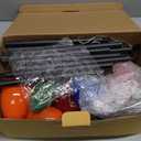 10 Pack Jumbo C9 Solar Christmas Lights, Large Bulbs Waterproof Outdoor Christmas Decorations, Solar Powered Lights for Outside Pathway Marker Stakes Yard Garden Walkway Lawn Xmas Decor (Multicolor)