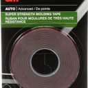 3M Super-Strength Molding Tape, 1/2 in x 15 ft, High Strength Double-Sided Adhesive, Permanently Attaches Side Moldings, Trim and Emblems to Interior and Exterior of Vehicles (03614)