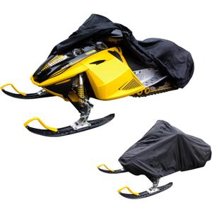 Budge Sportsman Snowmobile Cover, Waterproof & UV-Resistant Heavy-Duty Protection, Fits Snowmobiles up to 130" L x 51" W x 48" H, Black