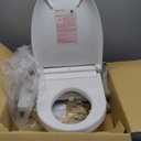 TOTO WASHLET C2 Electronic Bidet Toilet Seat with PREMIST and EWATER+ Wand Cleaning, Elongated, Cotton White - SW3074#01