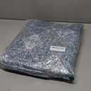 nunubaby Washable Pee Pads for Dogs, Stylish, Non-Slip and Leak-Proof Pee Pads. Reusable Potty Pads for Dogs for Crates and Floors.(Blue/Multi, 36" x36" ) (36x36 Inch (Pack of 2))