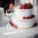 8x10 Inch Clear Arch Acrylic Sign with Stand | 5 Pack Blank Clear Arched Acrylic Sign with Base for DIY Wedding Table Numbers, Arched Wedding Signage, Events& Parties