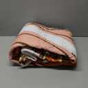 2 Piece Boho Floral Quilt Sets Twin Size Farmhouse Botanical Reversible Lightweight Bedspread Coverlet with 1 Sham Mid Century Leaves Microfiber Bedding Quilts Set for All Season, 68''x86'' (Blush Pearl)