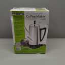 Presto 02811 Stainless Steel Electric Coffee Percolator - 12-Cups, Easy-Pour Spout, Stay-Cool Handle, Make 2-12 Cups