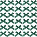 uxcell 200pcs Mini Ribbon Bows 2 Inch Small Tiny Dark Green Ribbon Bows for DIY Crafts, Sewing Appliques, Hair Accessories, Gift Box Ornament, Wedding, Birthday Party Decoration