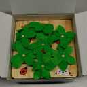 Wdmiya Montessoritoys for 1 Year Old, Wooden Toys Developmental Shape Sorting & Matching Puzzle Carrots Harvest Game, Birthday Gifts for Toddlers Babies Boys and Girls 6-12 Months Christmas