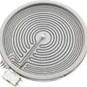 316282100 316282101 12" Dual Radiant Surface Element Compatible with Frigidaire Kenmore Electric Range Replaces 316282102 318198935 316216600 316464900 316464901 Haliant Surface Element