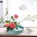 12PCS Plastic Flower Frogs for Arrangements Vase Plastic Pin Frog Vase Clear Flower Frog 2.76 inch Flower Pins Floral Frog for Plant Decoration, Summer Activity, Wedding Decoration