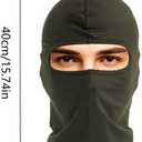 2 x 3 Pieces Balaclava Face Mask Outdoor Cycling Headgear Motorcycle Face Masks for Men and Women (Gray)