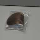 BOGSEA Clip in Bangs 100% Human Hair Bangs with Temples Bangs Hairpieces for Women Clip in Fake Bangs for Daily Wear (Light Brown, Wispy Bangs)