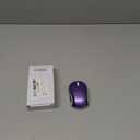 Wireless Mouse Mini Small Cute Pocket Portable Compact Travel USB Tiny Optical Little Mice 3 Buttons 1000 DPI Cordless Mouse for PC Laptop Computer MacBook Kids Girl Boy Women Small Hands Gift(Purple)