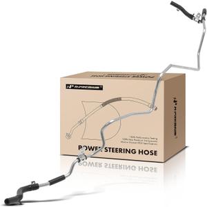 A-Premium Power Steering Return Line Hose Assembly Compatible with Kia Optima 2008-2010 L4 2.4L, Optima 2008-2010 V6 2.7L & Chevrolet Rondo 2010-2012 V6 2.7L, From Gear To Cooler