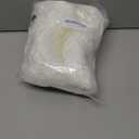 Phantoscope Faux Fur Solid Decorative Pillow Cover Fluffy Throw Pillow Mongolian Luxury Fuzzy Pillow Case Cushion Cover for Bedroom and Couch,True White 18 x 18 Inches