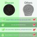 Swivel Seat Cushion 360 Degree Rotating Seat Cushion Light Weight Portable Pivot Disc Pad for Elderly, Swivel Car Seat Easy Turning from Bed to Wheelchair or Chair (50cmX50cm-Gray)