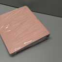 BYSTER A4 Business Card Organizer, PU Leather Card Binder with 30 Pack Sleeves (600 Pockets), Business Card Holder Book for Credit Cards, Membership Cards, and More - Pink