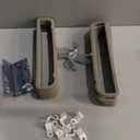 HGYZE Velvet Pants Hangers with Non Slip Bar, 20 Pack Felt Trouser Hanger, Perchas Terciopelo, Percha para Pantalones with 360 Swivel Hook for Spaghetti Strap Dresses, Shorts, Jeans, Slack, Grey (Gray)