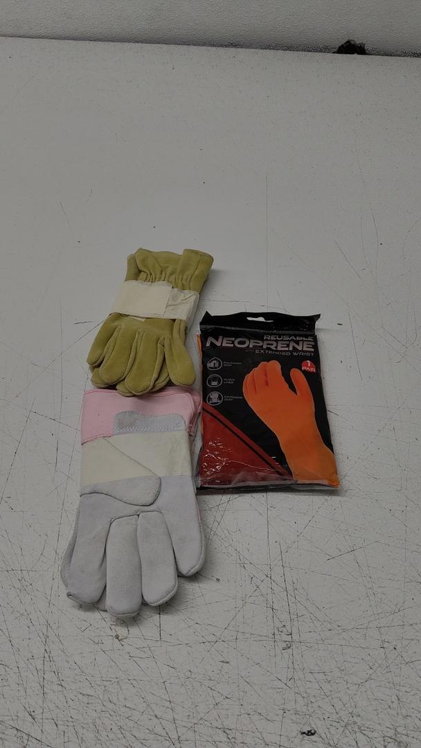 Gloves 3 pairs M