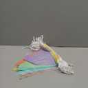 Preboun 164 Feet Pastel Pennant Banner Bunting Pennant Banner Garland 120 Pcs Pastel Triangle Flags on a String for Baby Shower Birthday Graduation Wedding Hanging Decorations(Unicorn Color)