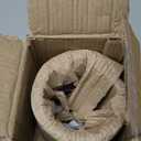 Creative Co-Op Round Pressed Glass Salt Cellar