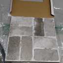 FloorPops Harvard Brick Grey Peel & Stick Floor Tiles (12"L x 12"W x 0.06"T, Gray)