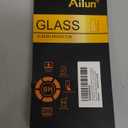 Ailun Screen Protector for iPhone 14 / iPhone 14 Pro [6.1 Inch] Display 3 Pack Tempered Glass, Sensor Protection, Dynamic Island Compatible, Case Friendly