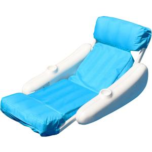 SWIMLINE ORIGINAL 10025M Sunchaser SunSoft Luxury Lounger Chair Pool Float | Molded Frame & Pontoon Design | Pool Floats Adult | Pool Lounger | Pool Accessories | Pool Chairs and Lounges For In Pool, Large