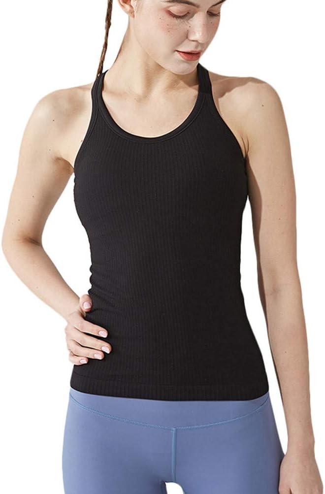 sphinx cat Yoga Racerback Tank Top for Women with Built in Bra,Women's Padded Sports Bra Fitness Workout Running Shirts