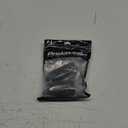 16AN Straight Hose End Fitting Swivel Aluminum Black 2PCS (16AN - 2PCS, Straight, Black)