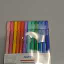 AECHY 12Pcs Dual Tip Markers Pens for Note Taking, Curve Highlighter with 10 Different Curv Shapes & 12 Colors Fine Lines, Colored Curve Pen for Students,Planners,Teachers, Scrapbook Supplies