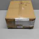 Dimmable Floor Lamp - 3 Lights Arc Floor Lamps for Living Room, 1000LM Modern Tall Standing Lamp With Beige Shades & Heavy Base, Mid Century Tree Floor Lamp for Bedroom Office, 3 LED Bulbs Included (Matte Black-Beige Linen Shades)