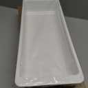 1 Pack Deep Drawer Organizer Bins, Sliding Drawer Organizer Bin Expandable and Adjustable Tray for Kitchen Utensils, Towels, BBQ Tools, Durable Plastic Sliding for Easy Storage (17.4-27.6")