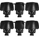 Collapsar Pool Table Pockets,Leatherette Billiard Pockets Set of 6,Replacement Pockets for Pool Table Accessories