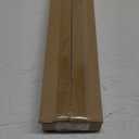 Curtain Rods for windows 32 to 48 inch, 5/8 inch Decorative Curtain Rod Set, White Splicing Heavy Duty Metal Curtain Rod with Brackets