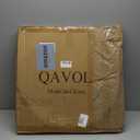 25" x 25" high-end Light Luxury Leather Round Oversized Service Tray, Ottoman TrayCoffee Tray, Food Tray, Family Dinner, Out-of-House Picnic, Party Essential Tray (25 inch Beige)