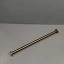 Ivilon Tension Curtain Rod - Spring Tension Rod for Windows or Shower, 24 to 36 Inch. Warm Gold