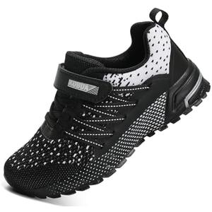KUBUA Kids Sneakers for Boys Girls Running Tennis Shoes Lightweight Breathable Sport Athletic 39