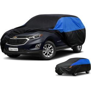 GUNHYI Chevrolet Car Cover Custom Fit Chevrolet Chevy Equinox Waterproof All Weather, Lightweight Full Exterior Cover for Automobiles Outdoor Sun UV Rain Dust Snow Wind Protection