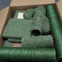 AIWIKIDE 37.4" Cactus Cat Tree Tower with Twin Cat Condos for Indoor Cats, All-in-One Activity Center with Cat Scratching Post Cozy Sleeping Perch Hammock and Toy Balls,Green …