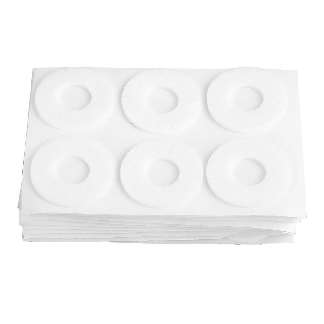 12 Sheet Callus Cushion Soft Adhesive Round Foot Corn Callus Pad for Men Women Soreness Relief Felt Fabric for Foot Care Daily Use Long Term Wear