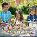 The Winnie Bear Wooden Table Centerpieces for Birthday Party/Baby Shower Decorations, Set of 12