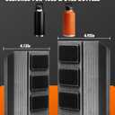 Magnetic Bottle Holder Super Strong Magnetic Cup Holder for Truck, Tractor, Forklift, RV, Mower, Golf Cart, School Bus & All Metal Surfaces (46oz, 4.13)