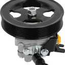 ECCPP Power Steering Pump fit for Nissan Armada 2010-2015 V8 5.6L for Pathfinder 2011-2012 V8 5.6L for Titan 2011-2015 V8 5.6L for Infiniti QX56 2012 V8 5.6L Replace 9901143, 49110ZV00A